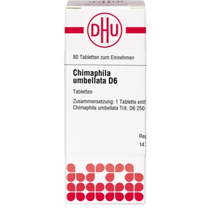 CHIMAPHILA UMBELLATA D 6 Tabletten Produktbild