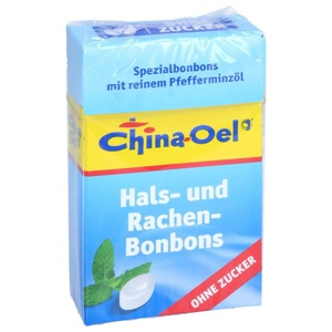 CHINA ÖL Hals- u.Hustenbonbons o.Zucker Produktbild