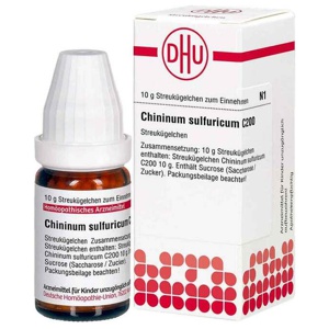 CHININUM SULFURICUM C 200 Globuli Produktbild