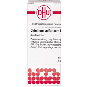 CHININUM SULFURICUM D 12 Globuli Produktbild