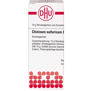 CHININUM SULFURICUM D 30 Globuli Produktbild