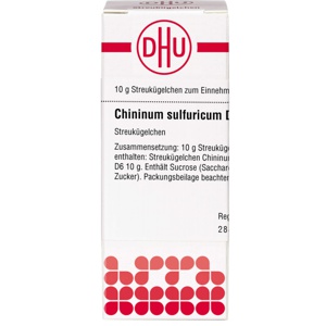 CHININUM SULFURICUM D 6 Globuli Produktbild