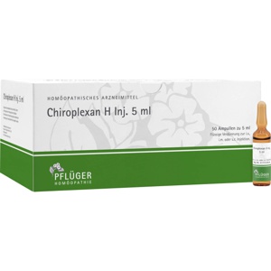 Chiroplexan H Inj. 5ml 50X5 ml Ampullen Produktbild