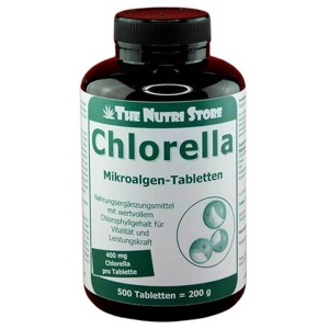 CHLORELLA 400 mg Tabletten Produktbild