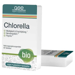Chlorella 500 mg Bio Naturland Tabletten, 80 St Tabletten Produktbild