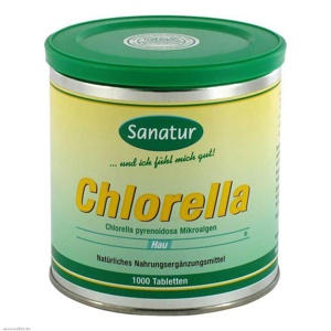 Chlorella Mikroalgen Tablett, 1000 St Tabletten Produktbild