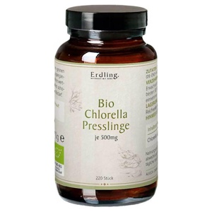 Chlorella Presslinge Bio Algen Erdling, 220 St Presslinge Produktbild