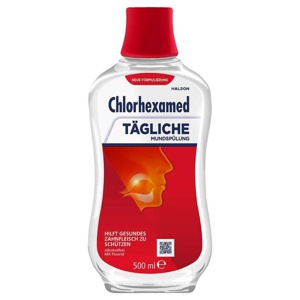 Chlorhexamed TÄGLICHE MUNDSPÜLUNG 500 ml Spüllösung Produktbild
