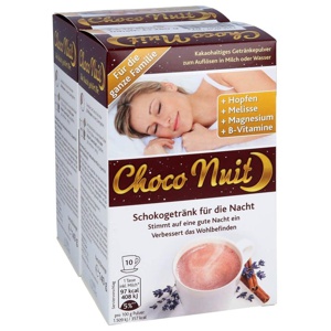 CHOCO NUIT Gute-Nacht-Schokogetränk Pulver 20 St Pulver Produktbild