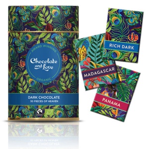 Chocolate and Love Gavedåse Chokolade Rich Dark Økologisk   165 g produktbillede