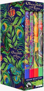 Chocolate & Love Blandbox Vegansk Mörk och Ljus Choklad 320g produkt bild
