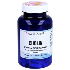 Cholin 100 mg GPH Kapseln Produktbild