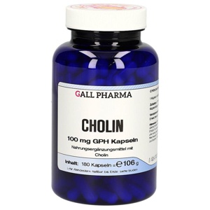 Cholin 100 mg GPH Kapseln Produktbild