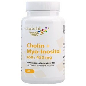 CHOLIN & INOSITOL 450 mg/450 mg Kapseln Produktbild
