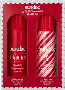 Christmas Box - Gingerbread & Candy Cane Whipped Shower Foam produkt bild