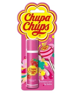 Chupa Chups Lip Balm – Strawberry produktbillede