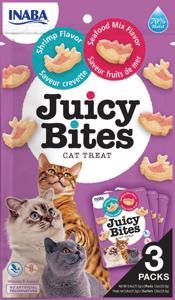 Churu Cat Juicy Bites Shrimp/Seafood 3 st produkt bild