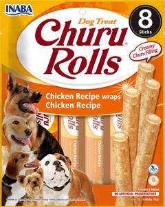 Churu Hundgodis Kyckingrulle med Krämig Fyllning 8 st produkt bild