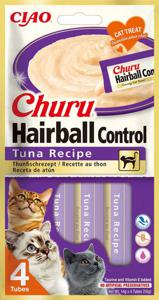 Churu Hairball Control Tuna 4 st produkt bild