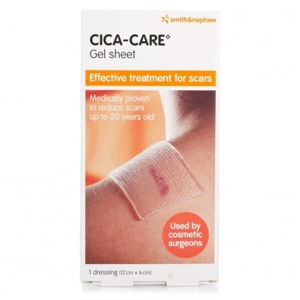 Cica-Care Silicone Gel Sheet 12cm x 6cm product image