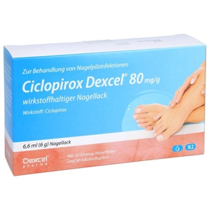CICLOPIROX Dexcel 80 mg/g wirkstoffhalt.Nagellack Produktbild