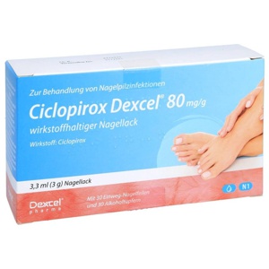 CICLOPIROX Dexcel 80 mg/g wirkstoffhalt.Nagellack Produktbild