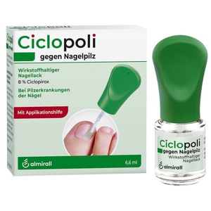 CICLOPOLI gegen Nagelpilz m.Applikationshilfe Produktbild