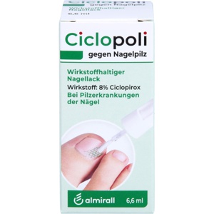 CICLOPOLI gegen Nagelpilz wirkstoffhalt.Nagellack Produktbild