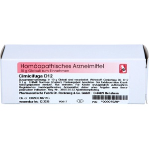 CIMICIFUGA D 12 Globuli Produktbild