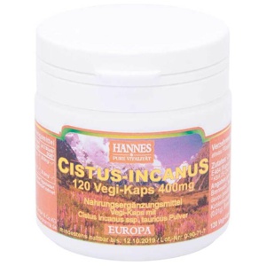 Cistus Incanus Vegi-Kaps 400 mg, 120 St Kapseln Produktbild