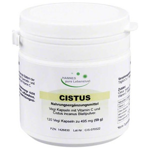 Cistus Incanus Vegi Kapseln, 120 St Kapseln Produktbild