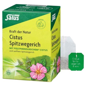 Cistus Spitzwegerich Tee Bio Filterbeutel, 15 St Filterbeutel Produktbild