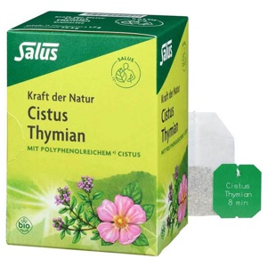 CISTUS THYMIAN Kräutertee bio Salus Filterbeutel Produktbild