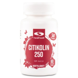 Citikolin 250 60 kapsler produktbillede
