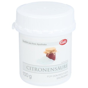 CITRONENSÄURE für Lebensmittel Caelo HV-Packung Produktbild