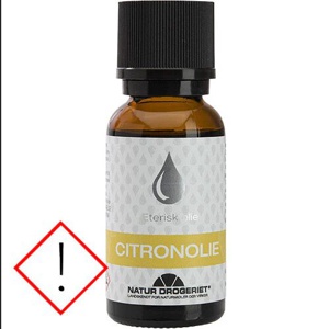 Citronolie æterisk - 20 ml. produktbillede
