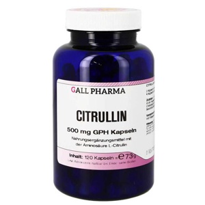 Citrullin 500 mg GPH Kapseln, 120 St Kapseln Produktbild
