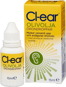 Cl-ear Olivolja Örondroppar 15 ml produkt bild