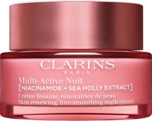 Clarins Multi-Acive Skin renewing, Line-smoothing Night Cream All Skin Types 50 ml produkt bild