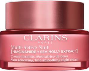 Clarins Multi-Acive Skin renewing, Line-smoothing Night Cream Dry Skin 50 ml produkt bild