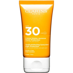 Clarins Sun Face Dry Touch Sun Care Cream spf 30 50 ml produktbillede