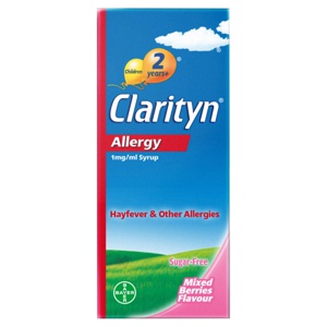 Clarityn Children's Allergy Syrup 60ml product image