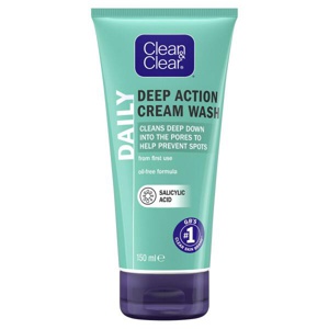 Clean & Clear Deep Action Cream Wash 150ml product image