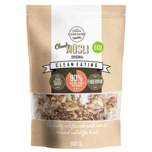 Clean Eating Müsli Chunky 500 g produkt bild