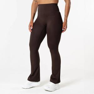 Clean Flare Tights Brun produkt bild