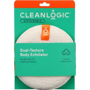 Clean Logic Sustainable Dual-Texture Body Scrubber produkt bild