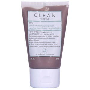 Clean Purple Clay Detoxifying Face Mask 59 ml produktbillede