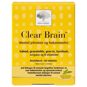 Clear Brain, Tabletter produktbillede