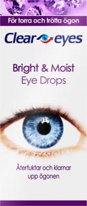 Clear Eyes Bright & Moist 15 ml produkt bild