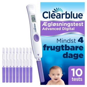 Clearblue Advanced Digital Ægløsningstest 10 stk produktbillede